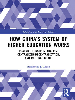 cover image of How China's System of Higher Education Works